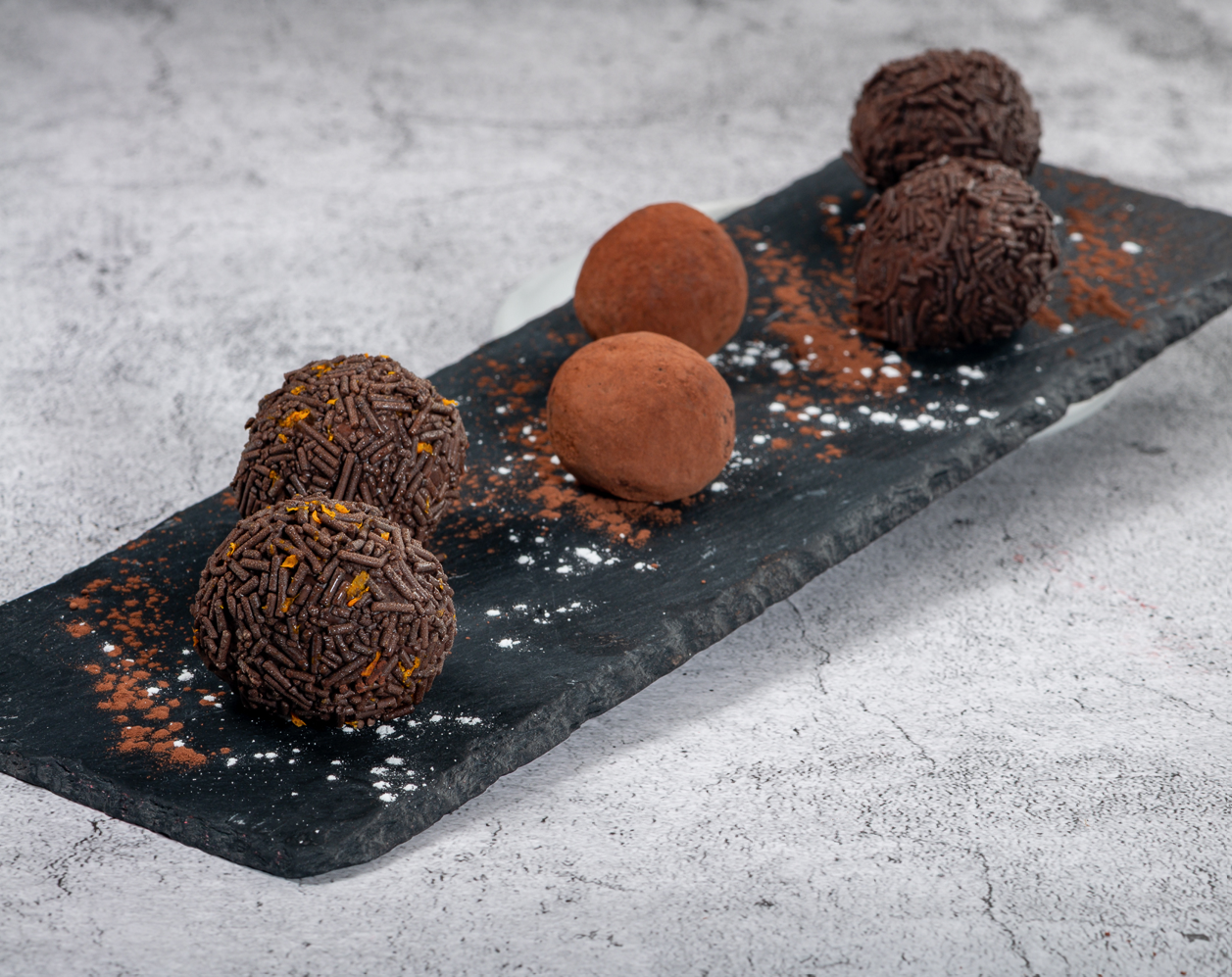 Trufes de xocolata i licor (6u)